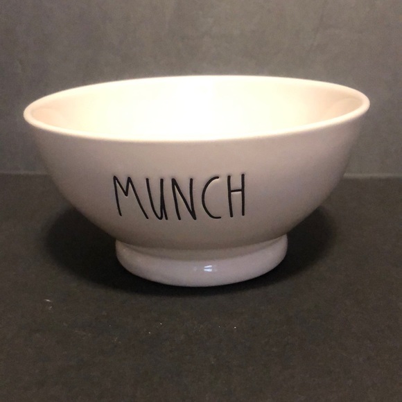 Rae Dunn Artisan Collection by Magenta Small Footed Bowl “Munch” - Picture 1 of 4